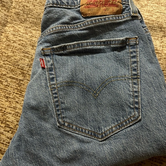 Levi's 559 Jeans Relaxed Straight Fit Ocean Blue Wash 100% cotton W31 L34 - Picture 4 of 7